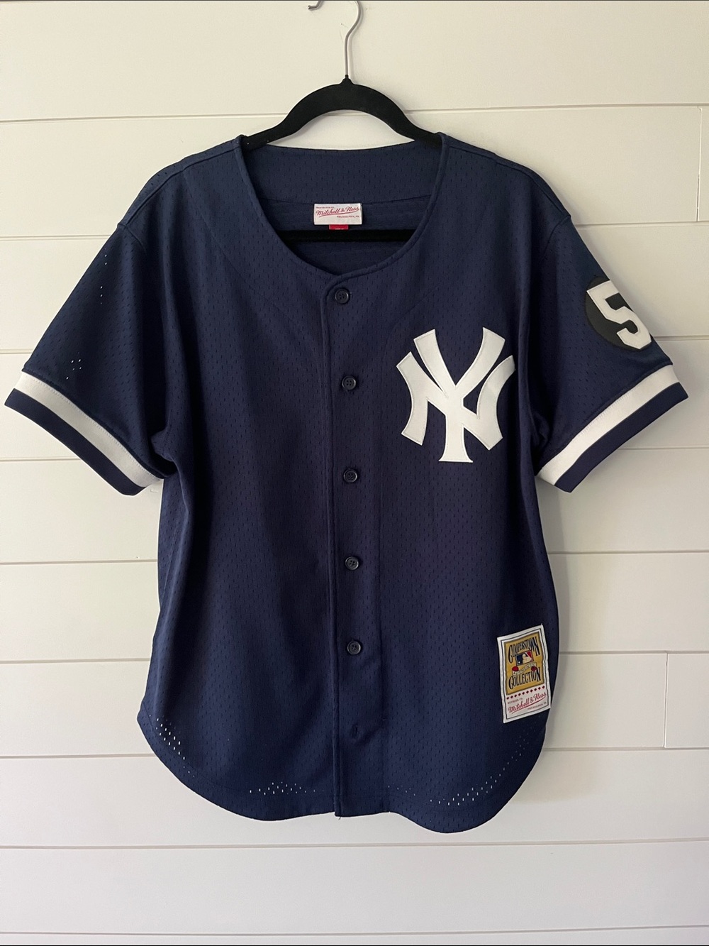 Mitchell & Ness Navy Blue #42 New York Yankees Jersey